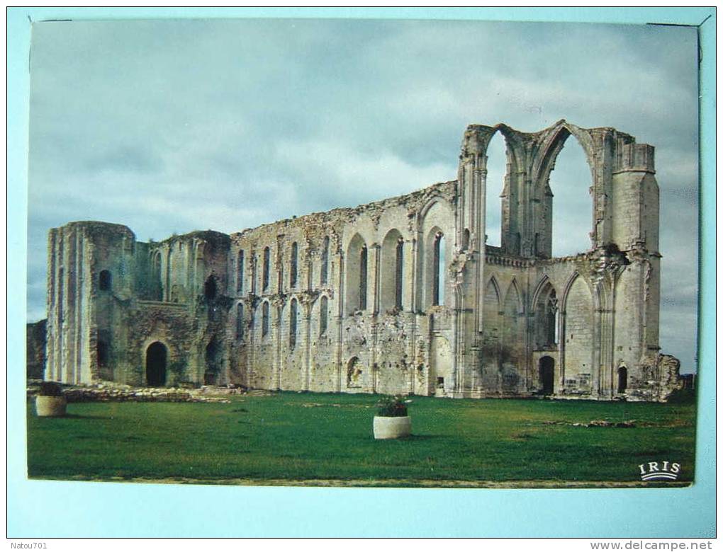 V3-85-nendee-maillezais -abbaye Saint Pierre-les Ruines- - Maillezais