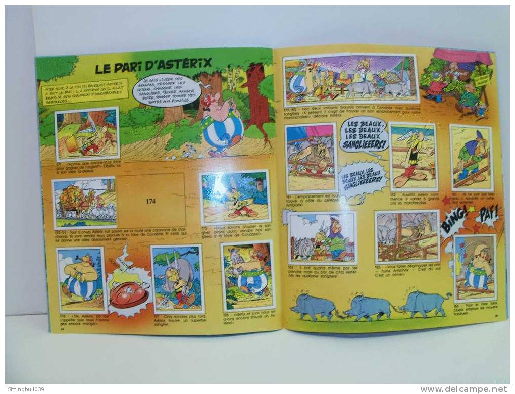 ASTERIX. ILS SONT FOUS CES GAULOIS !. Album Pub PANINI, 222 images sur 240 avec Poster central complet. 1994 Ed. A R/G.U