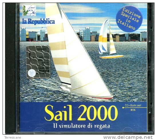 X LA REPUBBLICA SAIL 2000 SIMULATORE DI REGATA IN ITALIANO WIN - CD