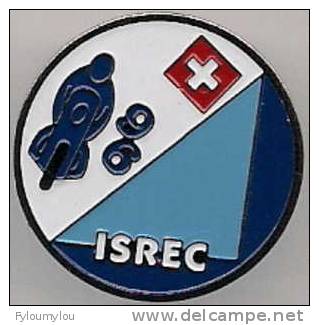 MOTO - Pin´s ISREC 96 - Motif Moto - Motos