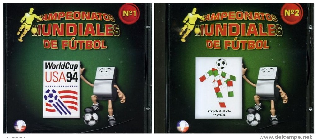 CAMPEONATOS MUNDIALES DE FUTBOL WORLD CUP ITALIA 90 N.2 CD - CD