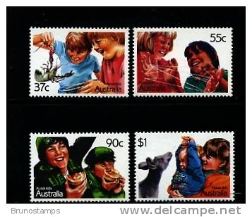 AUSTRALIA - 1987  AUSSIE KIDS  SET MINT NH - Mint Stamps