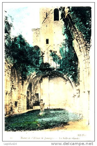 Q 239 / CPA     JUMIEGE  (76)    RUINES DE L´ ABBAYE   LA SALLE DES GARDES - Jumieges