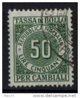 1957 / 62  - TASSA DI BOLLO PER CAMBIALI - LIRE  50  - Fil. Stella - Steuermarken