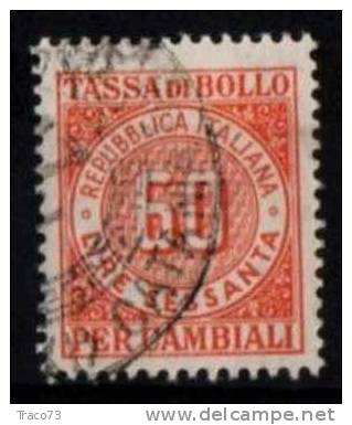 1957 / 62  - TASSA DI BOLLO PER CAMBIALI - LIRE  60  - Fil. Stella - Fiscales