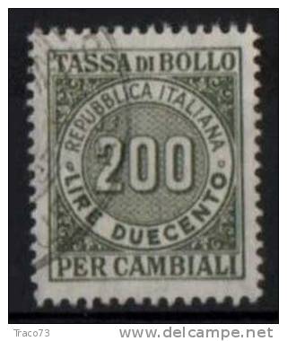 1957 / 62  - TASSA DI BOLLO PER CAMBIALI - LIRE  200  - Fil. Stella - Fiscales