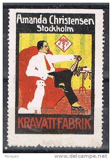 Label. STOCKHOLM. Kravatt Fabrik  Import. Cinderella - Variétés Et Curiosités