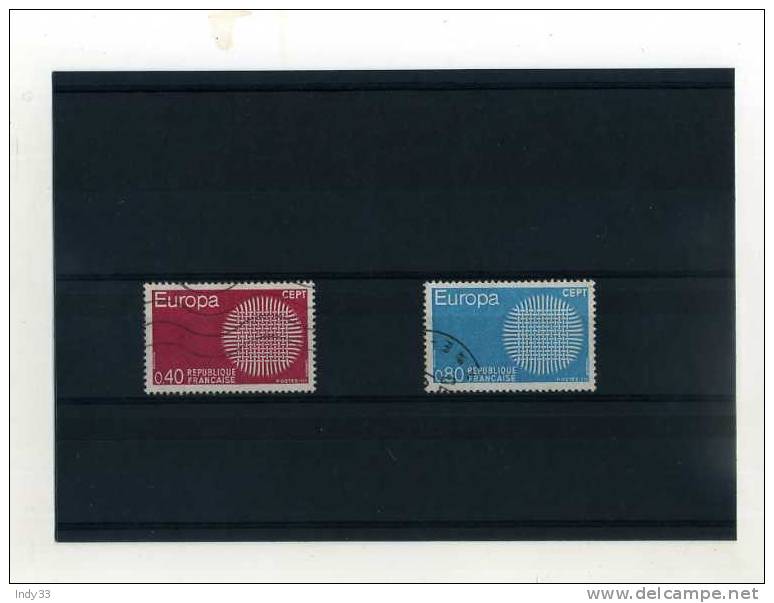 - FRANCE  . TIMBRES EUROPA 1970 - 1970
