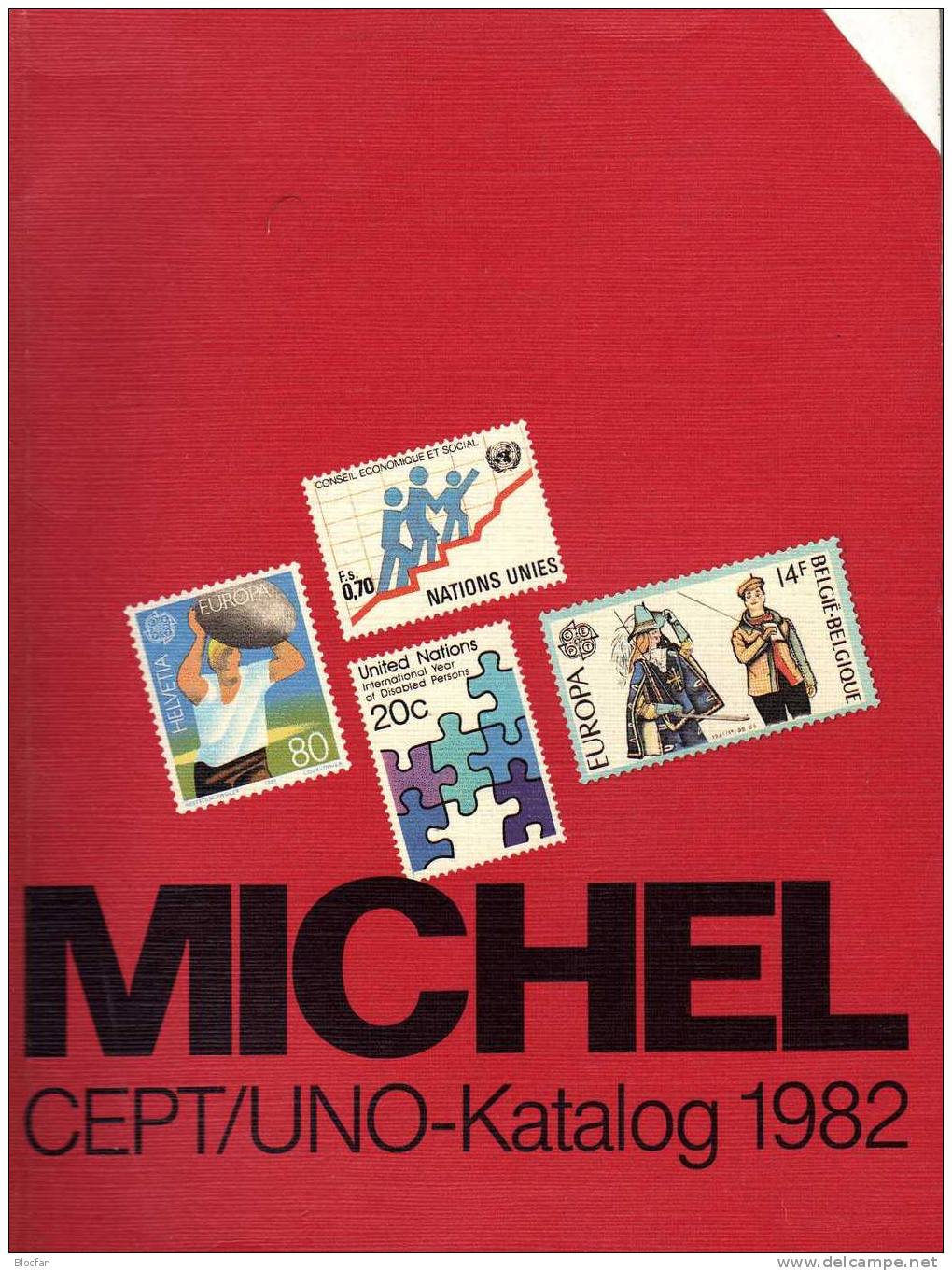 CEPT/UNO Michel Katalog 1982 Europa-Motiv Antiquarisch 6€ - Otros & Sin Clasificación
