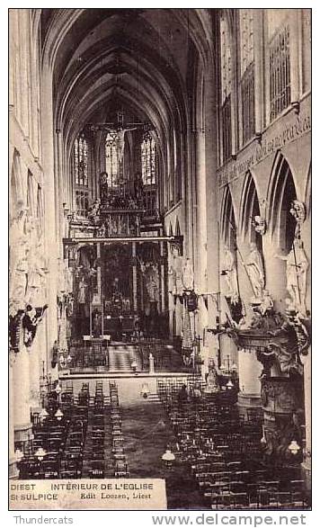 DIEST INTERIEUR DE L'EGLISE ST SULPICE EDIT LOOZEN DIEST - Diest