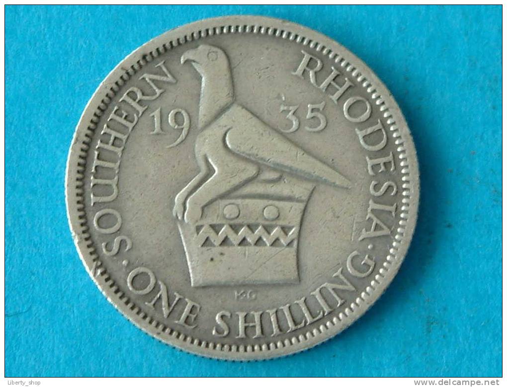 1935 - ONE SHILLING / KM 3 ( Details Zie Foto ) ! - Rhodesia