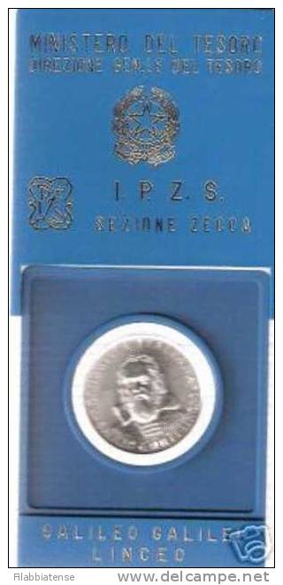 1982 - Italia 500 Lire Galileo Galilei   ------- - Gedenkmünzen