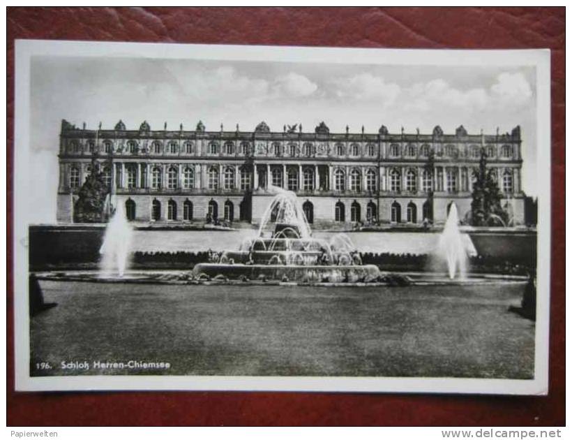 Chiemsee Herrenwörth - Schloss Herrenchiemsee - Chiemgauer Alpen