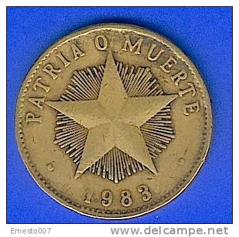 1 Peso Aus Kuba (un Peso De Cuba)-gebraucht, 1983 - Siehe Bilder - Kuba