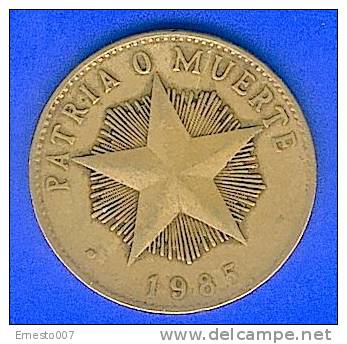 1 Peso Aus Kuba (un Peso De Cuba)-gebraucht, 1985 - Siehe Bilder - Kuba