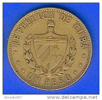 1 Peso Aus Kuba (un Peso De Cuba)-gebraucht, 1985 - Siehe Bilder - Cuba