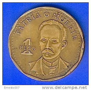 1 Peso Aus Kuba (un Peso De Cuba)-gebraucht, 1992 - Siehe Bilder - Kuba
