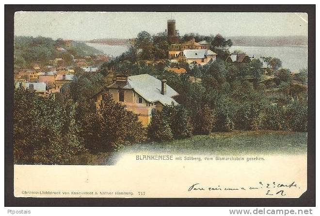 BLANKENESE (Germany) - Mit Sullberg, Vom Bismarckstein Gesehen - Blankenese