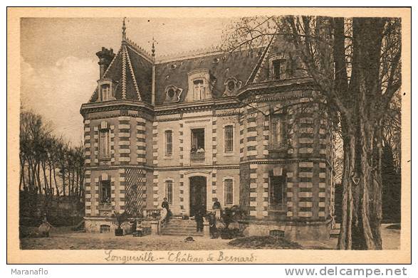 LONGUEVILLE. Le Château De Bésnard Près Du Viaduc - Autres & Non Classés