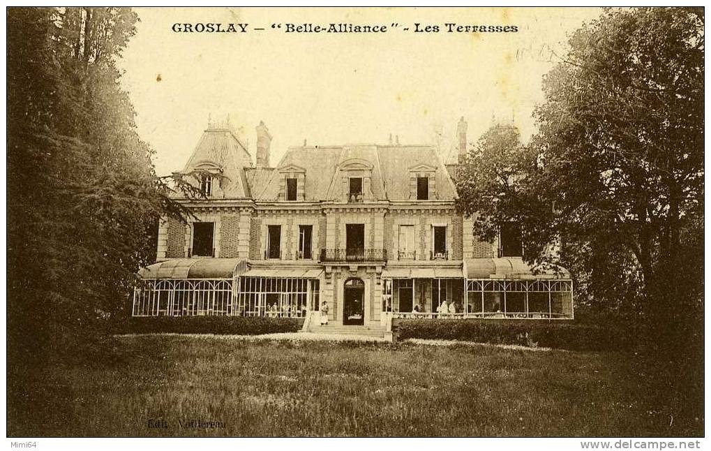 95 . GROSLAY .  VILLA  BELLE-ALLIANCE . LES TERRASSES . - Groslay