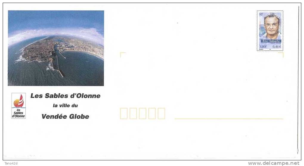 REF LPP6 - PAP ERIC TABARLY TSC LES SABLES D'OLONNE LA VILLE DU VENDEE GLOBE - NEUF - Prêts-à-poster:Stamped On Demand & Semi-official Overprinting (1995-...)