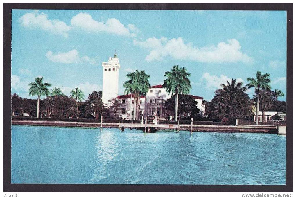 FLORIDA - MIAMI BEACH - FORMER HOME OF THE LATE CARL G. FISHER PIONEER DEVELOPER OF MIAMI BEACH - Miami Beach