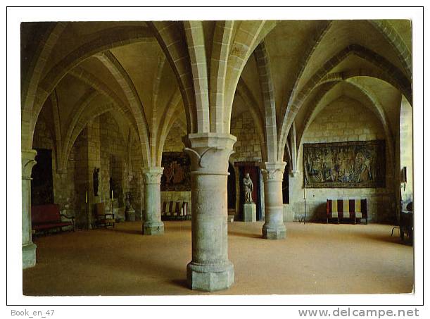 {63918} 95 Val D´ Oise Asnières Sur Oise , Abbaye De Royaumont , Les Anciennes Cuisines (XIIIè S.) ; Ed Gaud N 95 028 33 - Asnières-sur-Oise