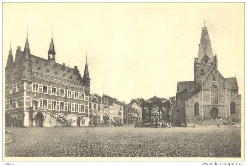 Geraardsbergen - De Grote Markt - 1945 - Geraardsbergen