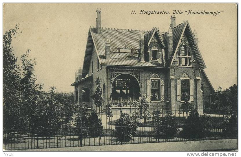 Hoogstraten : Villa ´ Heidebloempje ´  ( Geschreven 1900 Met Zegel ) - Hoogstraten