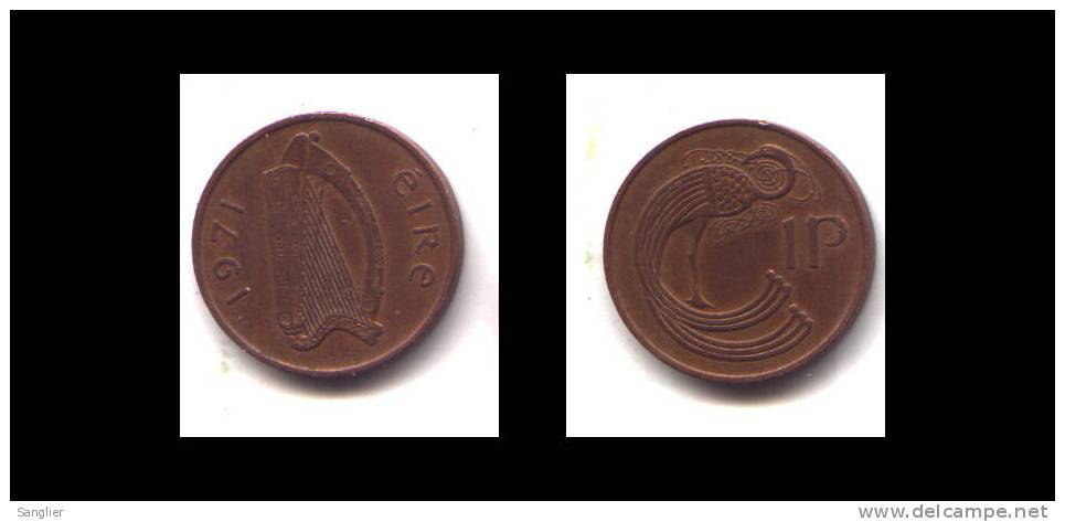 1 PENCE 1971 - Ierland