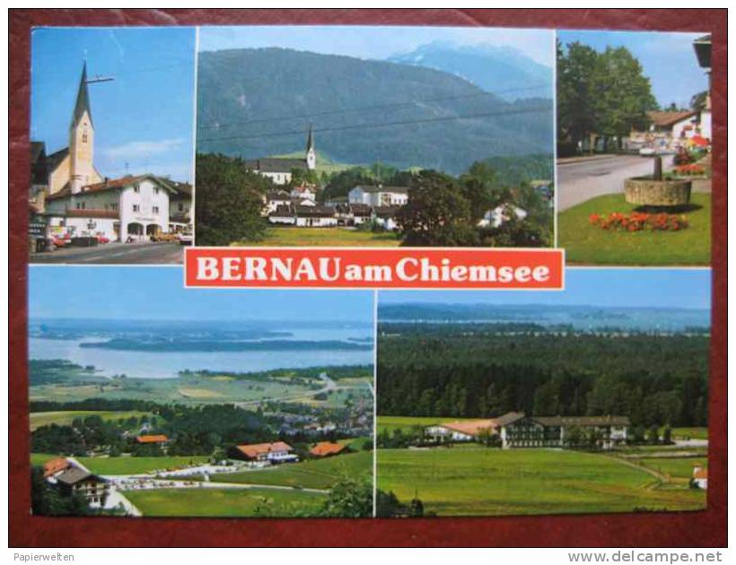 Chiemgau Bernau - Mehrbildkarte - Chiemgauer Alpen