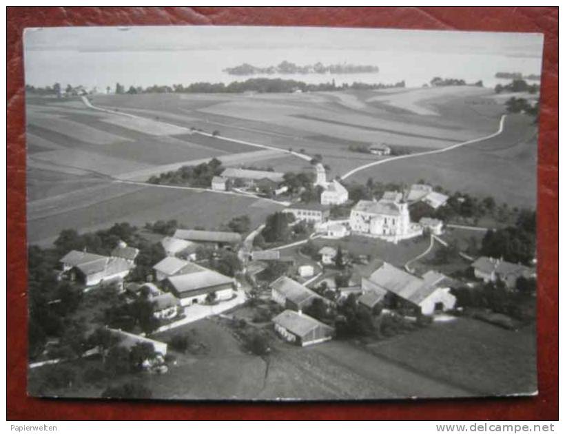 Breitenbrunn A Chiemsee - Luftbild - Chiemgauer Alpen