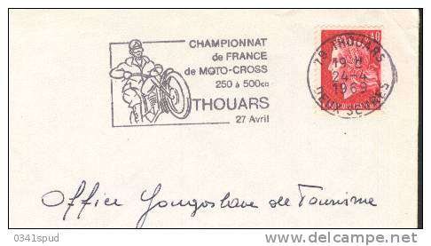 1969 France  79 Thouars   Motociclismo Motocyclisme Motorcycling  Motocross - Motorbikes