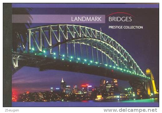 AUSTRALIA 2004 PRESTIGE BOOKLET LANDMARK BRIDGES - Booklets