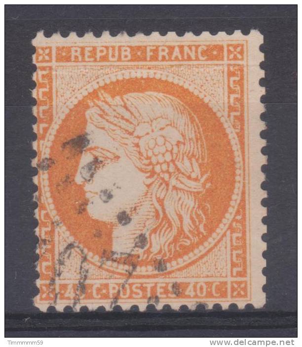 Lot N°9657   N°38, Variété Filet NORD, Oblit GC - 1870 Siege Of Paris