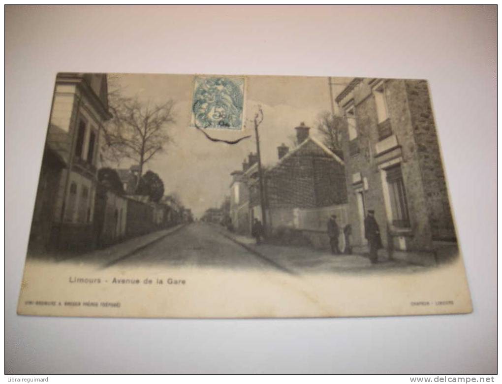 2 Bap - CPA - LIMOURS - Avenue De La Gare - [91] Essonne - - Limours