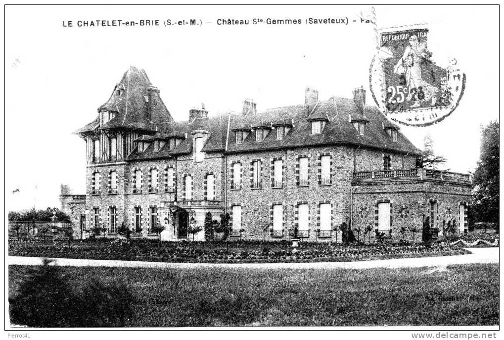 Château Saint Gemmes - Le Chatelet En Brie