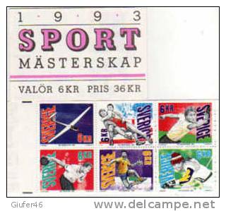 CARNET - SVERIGE - SPORT VARI - NUOVO ** - Neufs