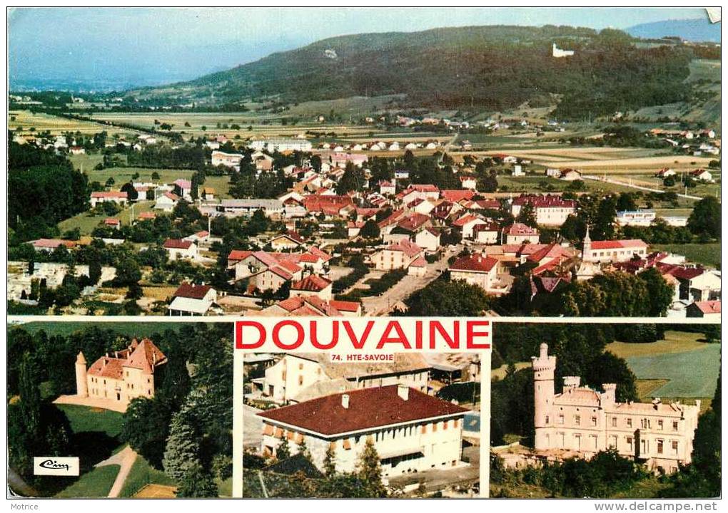 DOUVAINE    Carte Multivues De La Ville. - Douvaine