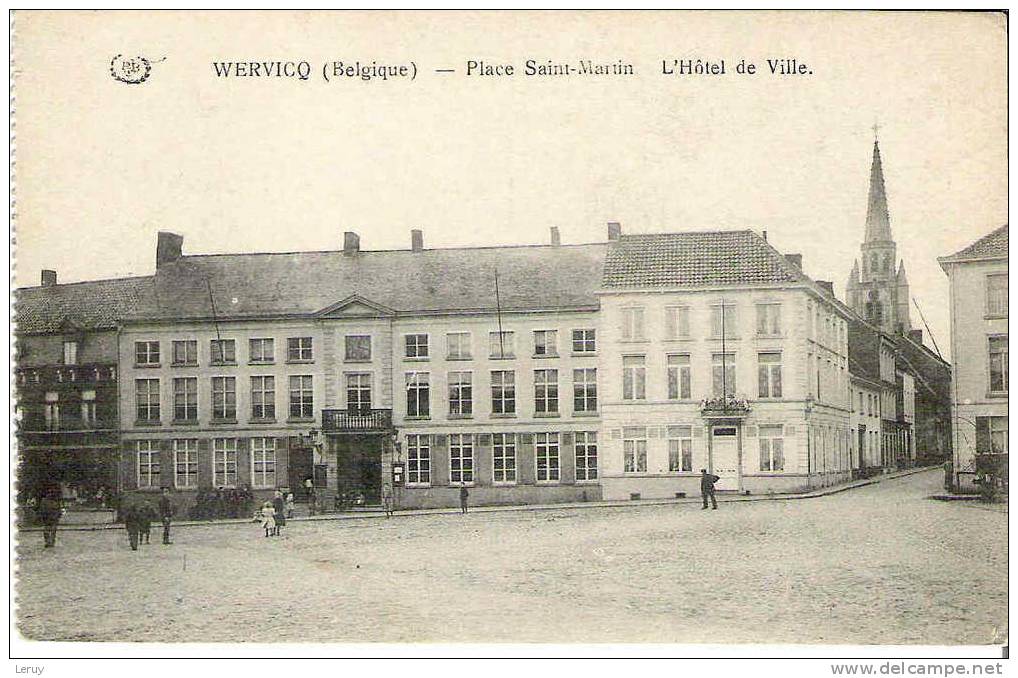 Wervicq - Place Saint-Martin - L'hôtel De Ville - Wervik