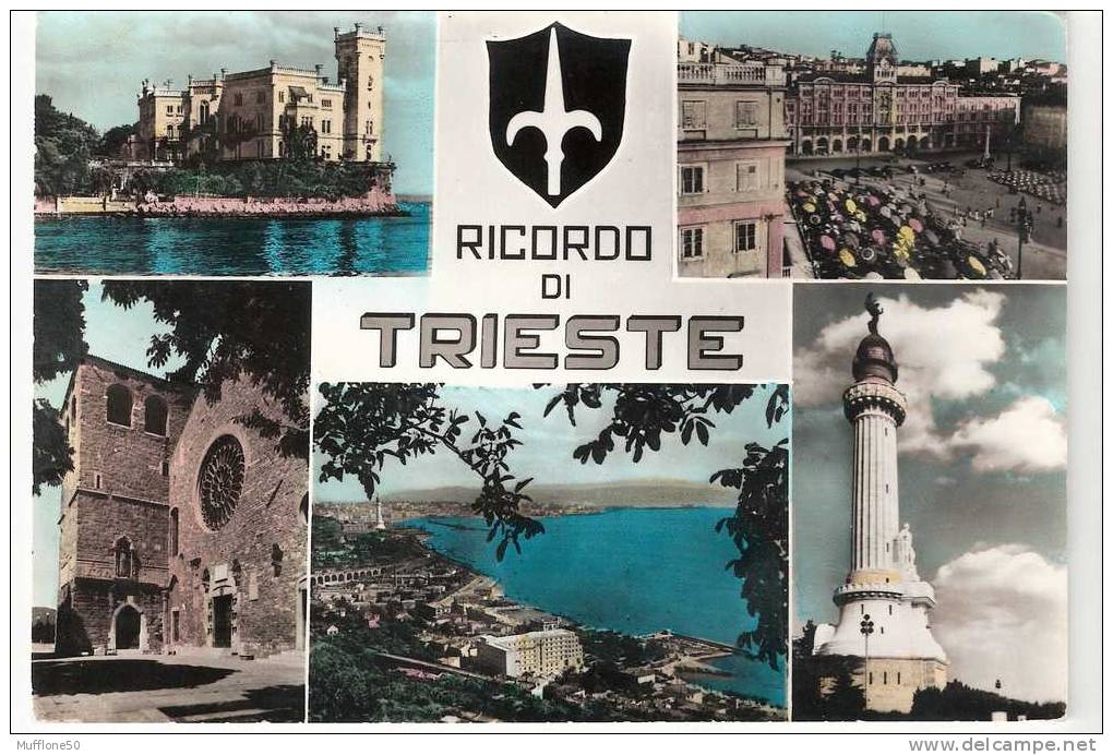 Italia 1963. Cartolina Di  TRIESTE  -  Vedutine. - Trieste