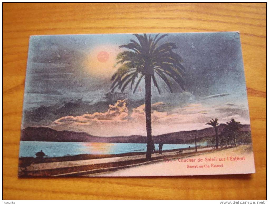 Coucher De Soleil Sur L´Estérel   . 1924 - Contre La Lumière