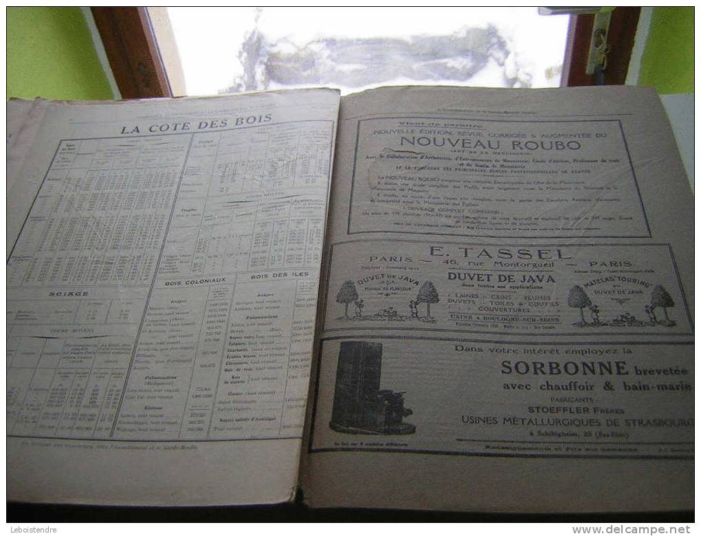 L´AMEUBLEMENT ET GARDE MEUBLE REUNIS-REVUE ARTISTIQUE ET PRATIQUE DU MEUBLE /TENTURE ET DE LA DECORATION INTERIEURE-1926 - Decoración De Interiores