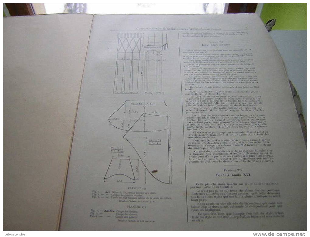 L´AMEUBLEMENT ET GARDE MEUBLE REUNIS-REVUE ARTISTIQUE ET PRATIQUE DU MEUBLE /TENTURE ET DE LA DECORATION INTERIEURE-1926 - Décoration Intérieure