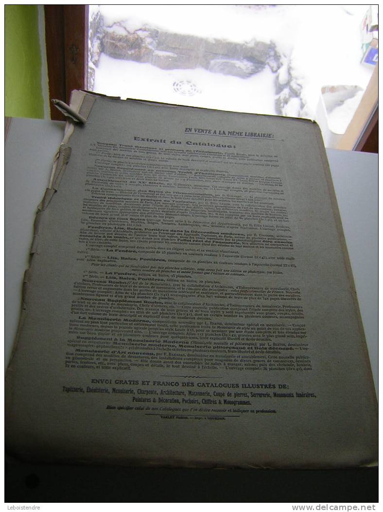 L´AMEUBLEMENT ET GARDE MEUBLE REUNIS-REVUE ARTISTIQUE ET PRATIQUE DU MEUBLE /TENTURE ET DE LA DECORATION INTERIEURE-1926 - Home Decoration