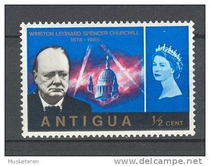 Anguilla 1966 SG. 170 Churchill Commemoration Sir Winston Churhill & St. Paul's Cathedral In Wartime MNH - St.Christopher-Nevis & Anguilla (...-1980)