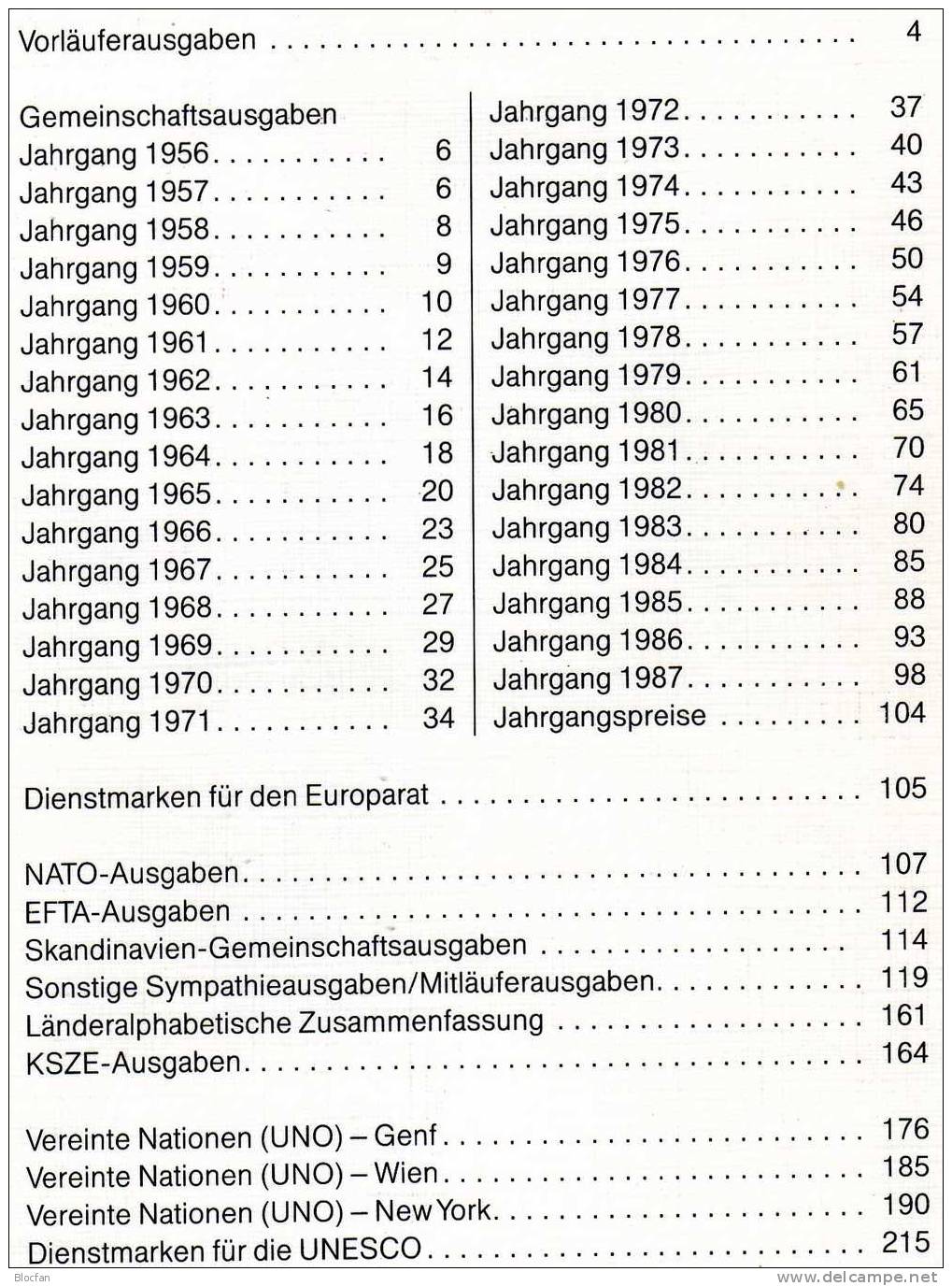 CEPT/UNO Michel Katalog 1987 Europa-Motiv Antiquarisch 8€ EUROPE Stamps Catalogue Of The Country /topics UN Genf Wien NY - France