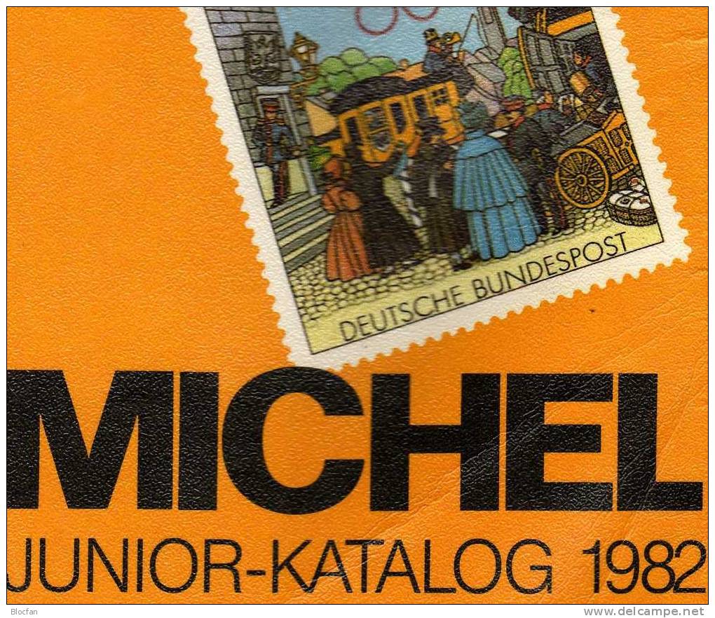 Deutschland Briefmarken Michel Junior Katalog 1982 Antiquarisch 5€ - Other & Unclassified