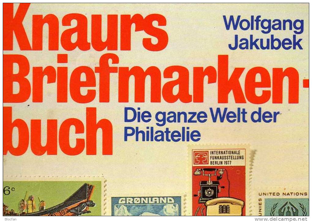 Knaurs Briefmarken-Buch 1980 Antiquarisch 10€ Die Ganze Welt Der Philatelie - Otros & Sin Clasificación