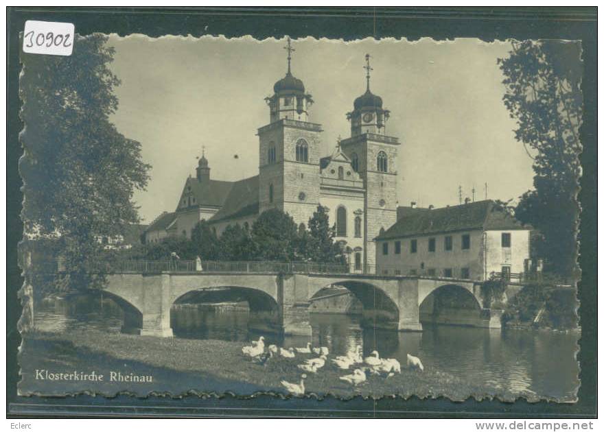 RHEINAU - KLOSTERKIRCHE  - TB - Rheinau